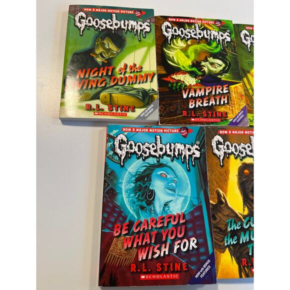 Goosebumps: 5 book lot (Printed 2008/09/11) - Picture 2 of 7